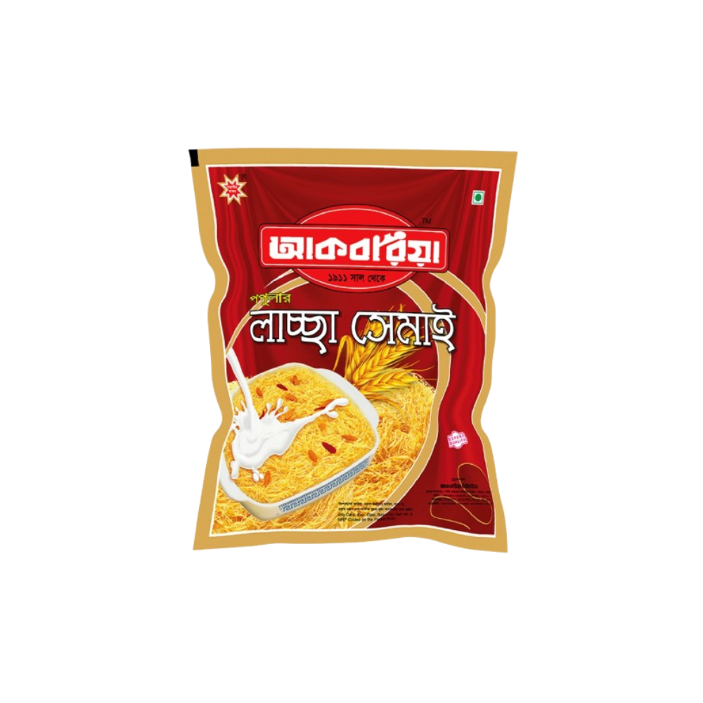 Popular Laccha 180 gm - পপুলার লাচ্ছা ১৮০ গ্রাম ( 3 Pack Combo )