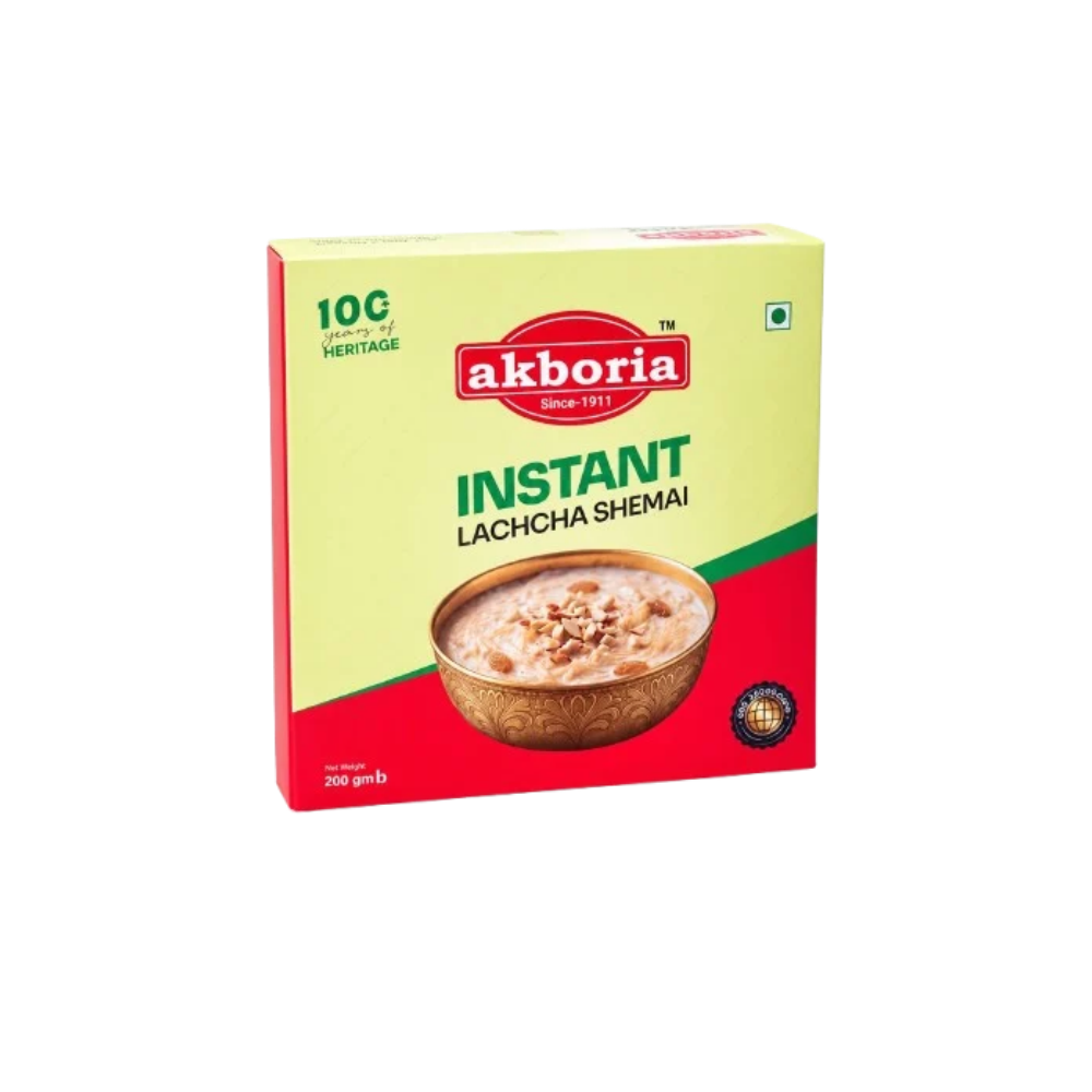 Akboria Instant Ready Mix Laccha Shemai | আকবরিয়া ইনস্ট্যান্ট রেডি মিক্স লাচ্ছা সেমাই 200 গ্রাম-2 Pack Combo