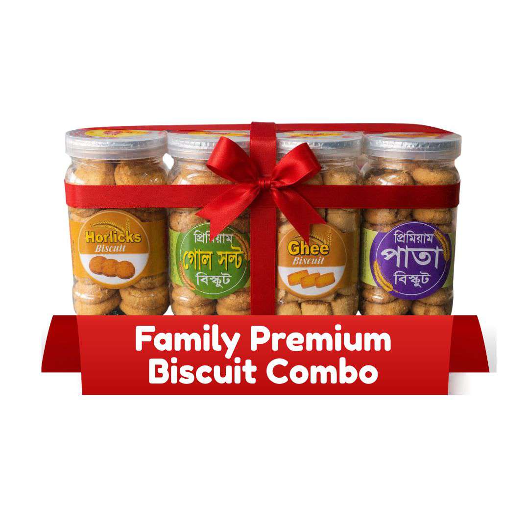 Premium Family Biscuit Combo – 4 Delicious Biscuit Varieties in One Pack