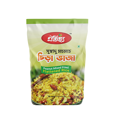ঐতিহ্য চিড়া ভাজা ১০০ গ্রাম - Oitijjo flattened rice (Chira Vaja)- (2 Pack Combo)