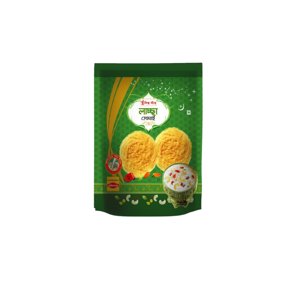 Six Star Laccha 500 gm - সিক্স স্টার লাচ্ছা ৫০০ গ্রাম