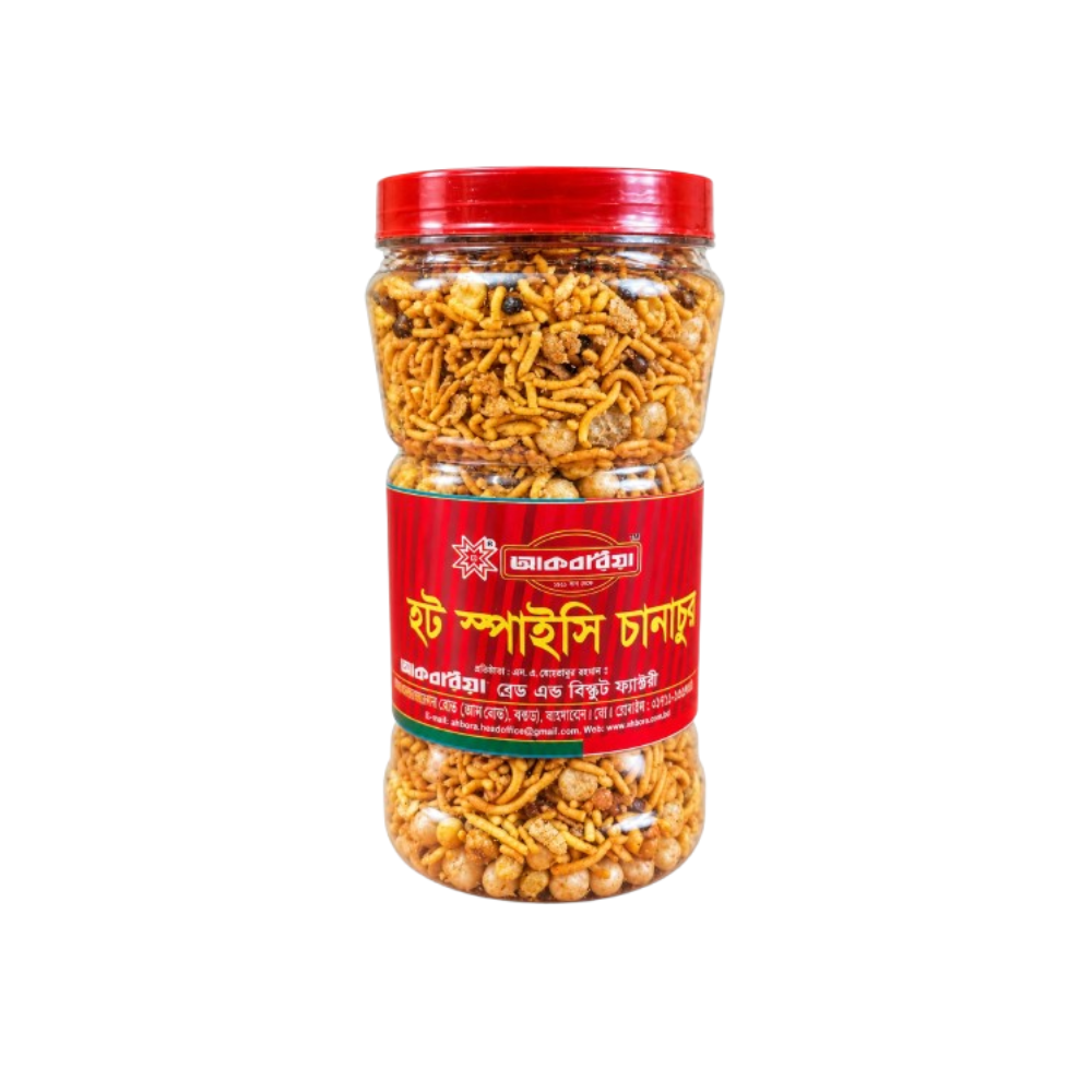 Hot Spicy Chanachur 350 gm ( 2 Pack Combo )